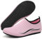 BARFULKER Badeschuhe Herren Damen Wasserschuhe Neopren Schwimmschuhe Strandschuhe Schnell Trocknend Aquaschuhe rutschfest Leicht BarfußSchuhe,Rosa 38 EU