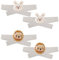 4 Piezas De Corbatas Para Cortinas, Corbatas Para Cortinas De Animales De Dibujos Animados, Lindas Corbatas Con Cabeza De León, Corbatas Para Cortinas De Conejo, Accesorios Para Cortinas