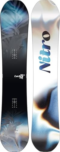 Nitro Snowboards Damen LECTRA Leaf CAM-Out Camber Board ´25 All Mountain Girls Board für Einsteiger Directional Twin