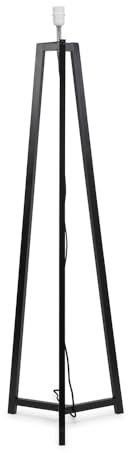 ValueLights | Black Wood Tripod Floor Lamp Base Free Standing Living Room Light | Floor Lamps, Home Décor & Improvement Essential
