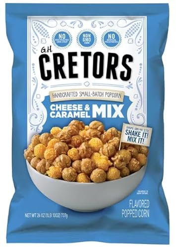 G.H. Cretors Cheese & Caramel Popcorn Mix, 737g