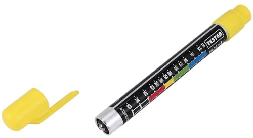 Joskeijky Dicken Messen GeräT für Auto Werkzeug Absturz PrüFung Meter mit Magnetischer Spitze Skala Anzeigen
