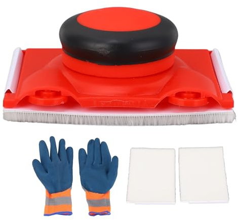LOCADENCE Latex Paint Edger Trimmer, Handheld Paint Pad Applicator, Precision Trim Painting Tool with Sponge Gloves for Wall Painting