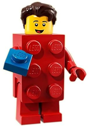 LEGO 71021 SERIES 18, #2 RED BRICK SUIT GUY MINIFIGURE
