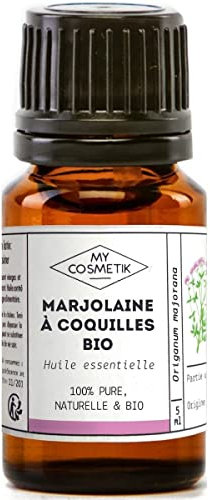MY COSMETIK - Huile Essentielle de Marjolaine à Coquilles BIO AB - Issue de l'agriculture Biologique - Chémotypées HEBBD/HECT - 100% pure et naturelle - ECOCERT - Fabriqué en France - 30 ml