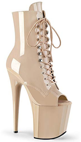 pleaser FLAMINGO-1021 Nude Pat/Nude UK 5 (EU 38)