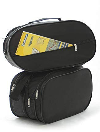 1 Paar Motorrad Kofferinnentaschen von IstaBags, passend für Honda Deauville NT 650 V und 700