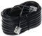 JAFSAL ONLINE RJ11 Cable ADSL Extension Lead Phone Cord Telephone Male to Male High-Speed Broadband Landline Microfilter Wire, 15m Black