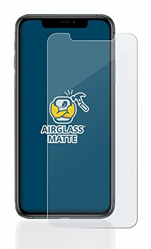 brotect Anti-Reflet Protection d'Écran Verre Mat pour Apple iPhone 11 Pro Max - Film Protecteur Vitre 9H