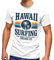 Neverless® Herren T-Shirt Hawaii Surfing Sommer Strand Palme Print Fashion Streetstyle weiß XL