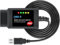 FORScan ELMconfig OBD2 Adapter - USB Scanner mit (MS/HS) CAN Schalter mit Ford F150 F250- Professionelles OBDII Diagnose Scan Tool für Lincoln und Mazda