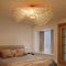 Rétro Lustres Lumière Naturelle De Bambou Et Plafonnier Rotin Vintage E27 Éclairage Plafond Tissées Main Pour Manger Chambre Salon Bar Café Pendentif Cuisine Lampe Suspendue Couloir Suspension,75cm