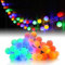 HOTLIKE Luci Catene Luminosa, Luci LED Batteria, 5m 50 LED 2 Modi Fairy Light Ghirlanda Luminosa Decorative Interni e Esterni Waterproof Stringa per Giardino Feste Natale Matrimonio (Multicolore)