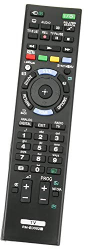 ALLIMITY RM-ED052 RMED052 Telecomando Sostituisci per Sony Bravia TV KDL-32W653A KDL-32HX750 KDL-55W809C KDL-55HX855 KDL-42W802A KDL-46HX850 KDL-42W650A KDL-42W808A KDL-32HX751 KDL-55W809A