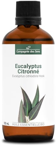 EUCALIPTO LIMONE BIO - 100mL - Olio Essenziale di Qualità Premium - 100% Puro, Naturale, certificato ChromaCert® - Chemotipato e Integrale