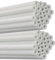 GOONSDS Tube en Fibre De Verre Blanc - Isolation Élastique en Fibre De Verre pour Multicoptor Faisant des Matériaux De Modèle 40 Pièces,Blanc,3mmx1.5mmx500mm