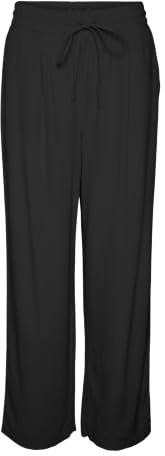 VERO Moda Damen Vmjesmilo Lin Hw Wide Pants WVN Noos Vmjesmilo Lin Hw Wide Pants WVN Noos
