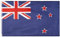 MUWO Flagge Nations Together 90 x 150 cm Nationalmanschaften, doppelseitige Gartenflagge, wetterfeste Fanflagge, Fußballflagge Polyester Länderfagge Deutschland mit Ösen (Neuseeland)