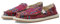 Sanuk Femme Donna Couverture Mocassin, Rose/Multicolore, 40 EU