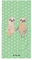 Mr. & Mrs. Panda XL Badehandtuch Faultier Pärchen - Geschenk, Faultier Deko, Faultierpärchen, Beziehung, Strandtuch, Faultier Geschenk, Badetuch,