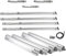 Grillteil-Set für Charbroil Performance 4 Brenner 463347017 463376017 463375919 463342119 463342118 463335517 463376217 463377319 GG19 470 bis 50 cm. 200-W1 G470-0004-W1 Grillersatzteile, Edelstahl