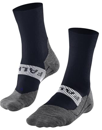FALKE Herren Laufsocken RU4 Endurance Cool M So Funktionsmaterial antiblasen 1 Paar, Blau Space Blue 6116, 44-45
