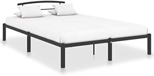 Annlera Bettgestell 210x170x63cm Schwarz Metall Schrankbett Boxspringbett Jugendbett Vielseitige Tagesbett Aus Metal Bed Polsterbett Bodenbett Schlafzimmerbett Sofa Im Wohnzimmer Hochbett