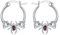 POPLYKE Keltische Spinne Ohrringe Sterling Silber Hoop Ohrringe Schmuck Geschenke für Frauen M?dchen