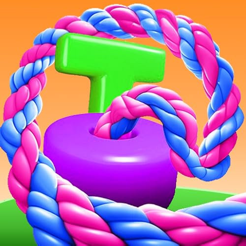Twisted Sort Tangle Rope Master Knots Sorting Challenge - Twisted Stack Tangle Color Rope Sorting Rope Tangled Order Sort Puzzle Game