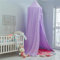 Odot Betthimmel Babybett, Betthimmel Mädchen und Jungen Himmelbett Vorhänge Kinder Baldachin Kinderzimmer Rund Hängende Princess Moskitonetz für Schlafzimmer Babyzimmer (65cm,Lila)