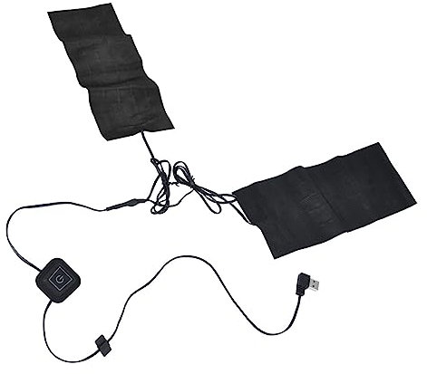 Vielseitiges Elektrisches 2-in-1-USB-Heizkissen für Nacken und Lendenwirbelsäule, 5-V-Westenwärmer-Heiztuch für Kaltes Wetter