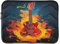 MCHIVER Laptop-Hülle mit Gitarren-Flammen 33,8 cm (13,3 Zoll), leicht, Computer-Schutzhüllen für Reisen