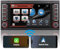 Autoradio Mit Bluetooth für VW Touareg T5 Multivan Radio Bildschirm Kompatibilität Original-Lenkradsteuerungen Android Auto Wireless Carplay Autoradio Carplay Navi SWC DSP AM FM RDS Doppel Din Radio