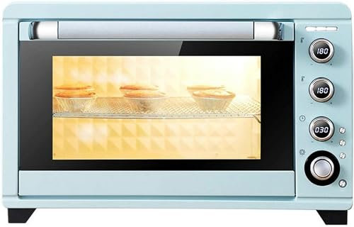 GFXYQPDNV Mini Oven, 45L Large Capacity Convection Oven, Electric Stove, 4-Layer Grill, Barbecue Oven, Pizza Oven