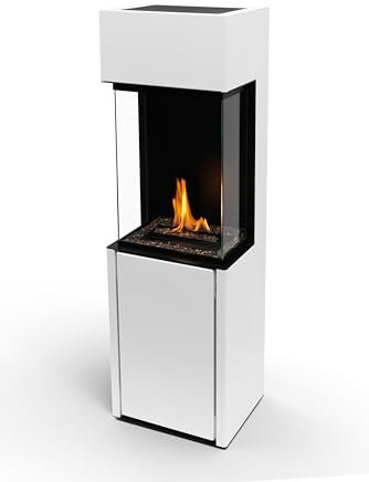 Planika ARCTICON Chimenea de Etanol - Chimenea de Bioetanol - Quemadores de Bioetanol - Brasero Autónomo de Interior - Chimenea BEV - Chimenea de Bioetanol de Interior - 33 Horas de Combustión