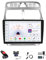Genérico Radio con Pantalla táctil para Coche Android 14 HD de 9 Pulgadas y 2 DIN para PE-ugeot 307 307CC 307SW 2002-2013 con navegación GPS, Bluetooth, Carplay inalámbrico, Controles en el Volante,