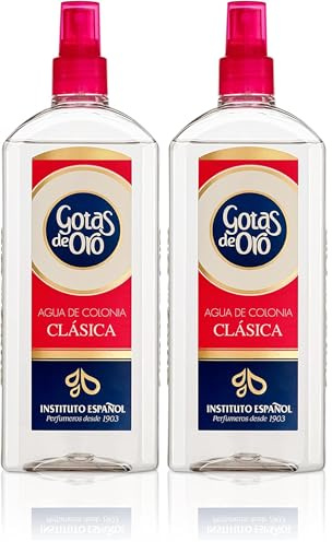 Instituto Español AGUA DE COLONIA GOTAS DE ORO CLÁSICA (Paquete de 2)