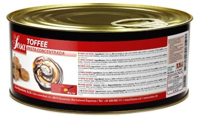 SOSA Pasta concentrada de Toffee - Formato 1.5kgs