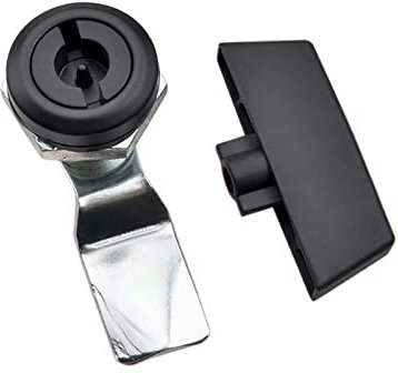 Serratura a camma con maniglia senza chiave for armadietti esterni, distributori automatici, armadietti scolastici, Airbox Lock, yacht, 1 pezzo