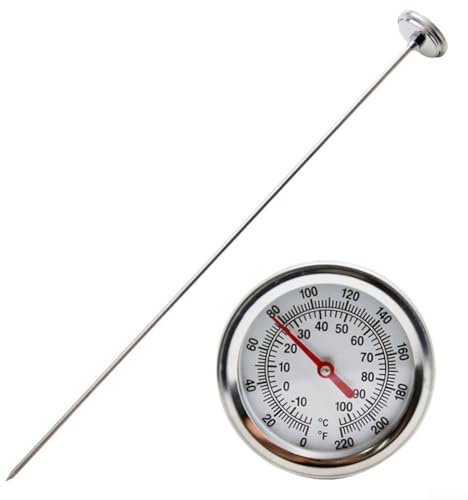 Professional Grade Compost Thermometer Featuring 19 7 Inch Probe for Comprehensive Temperature for INSIGHTS
