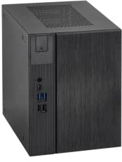 ASRock DeskMeet B760 Series 8L Compact Desktop Barebone Kit, Supports 14th/13th/12th Gen Intel Core LGA1700 CPUs, DDR4, PCIe 4.0 x16, 500W Bronze PSU (No CPU/RAM/Storage Included)