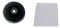 RICELSUD.IT 8090012111155 ***** Fa ber 1 Filtro Cappa Carboni Attivi con Farfalla + 1 Panno H 2.6 Cm Ø 23.2 No Originale **Non E' Prodotto da Faber ** F 38
