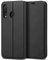BEZ Case for Huawei P30 Lite, Flip Wallet with Card Holder, Kickstand, Magnetic Closure, Black Faux Leather