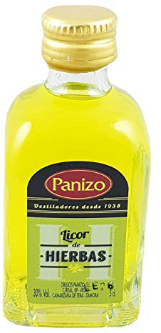 Licor de Hierbas en Miniatura Panizo