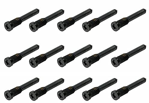 Gintai Schwarz Pentalobe Bottom Dock Schrauben Ersatz für i Phone X XR XS XS Max (100 STÜCKE)