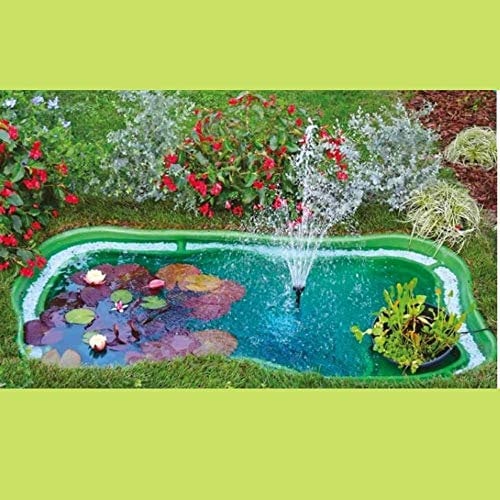 Laghetto Maggiore Stagno Preformato Grande Vasca Pesci Verde Garden Pond Koi Ninfee Tartarughe Diy
