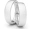 Kolibri Rings Partnerringe Silber 925 Paarpreis Massiv 6 mm Breite Nickelfrei Freundschaftsringe Trauringe Eheringe 100% Made in Germany- Inkl. Gratis Etui + Gravur (Quermatt)