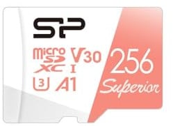 SP MicroSDXC 256GB Clase 10 V30 A1