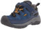 KEEN Targhee Low Waterproof, Stivali da Escursionismo Unisex-Bimbi 0-24, Blue Depths/Forest Night, 25 EU