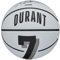 Wilson NBA Player Icon Kevin Durant Mini Ball WZ4007301XB, Womens,Mens basketballs, White, 3 EU